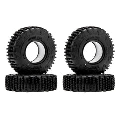 Meus Racing MS6 MPRO pin tires with middle pins for improved dirt grip.
