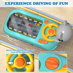 Meuytrg toy offers musical sounds and vehicle noises to engage kids