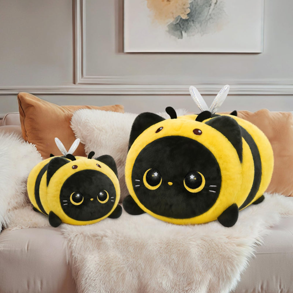 Mewaii bee costume face detail showing playful expression