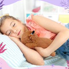 Mewaii Highland Cow plush care: machine washable friendly
