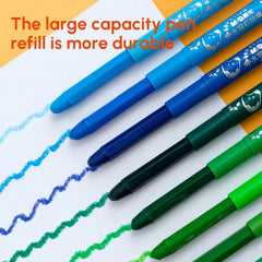 M&G tempera paint sticks easy-grip round barrel for all ages.