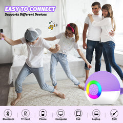 MgaoLo portable speaker is perfect for birthdays and family gatherings.