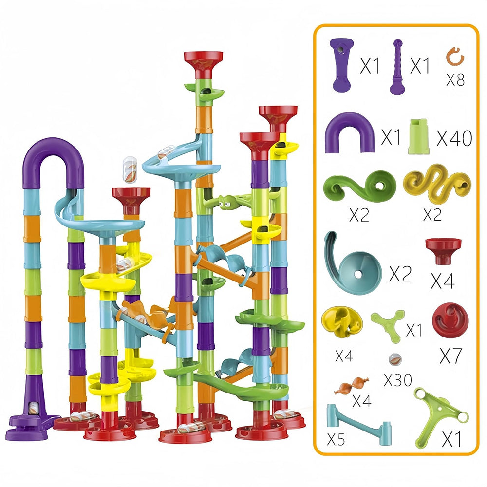 Mgivyar Marble Runs glass marbles for smooth, fast motion on the track