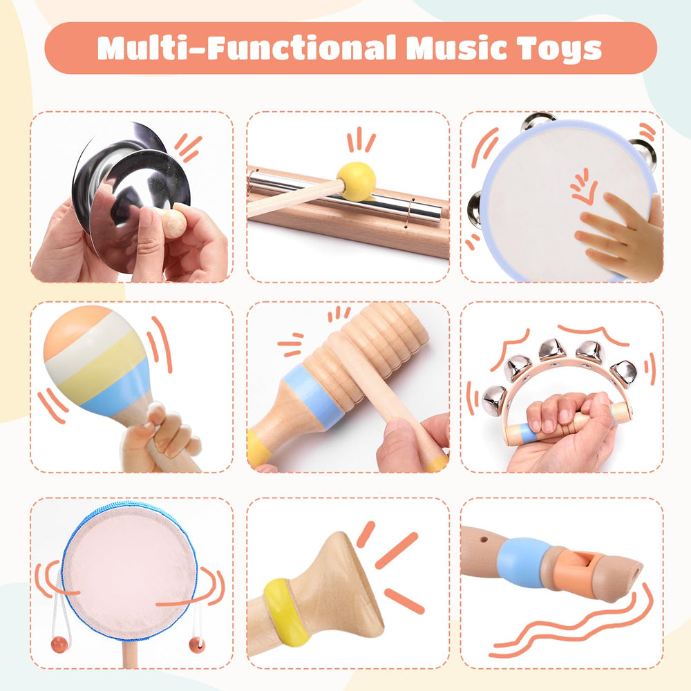 MGparty hand bells enable portable percussion for at-home music sessions.