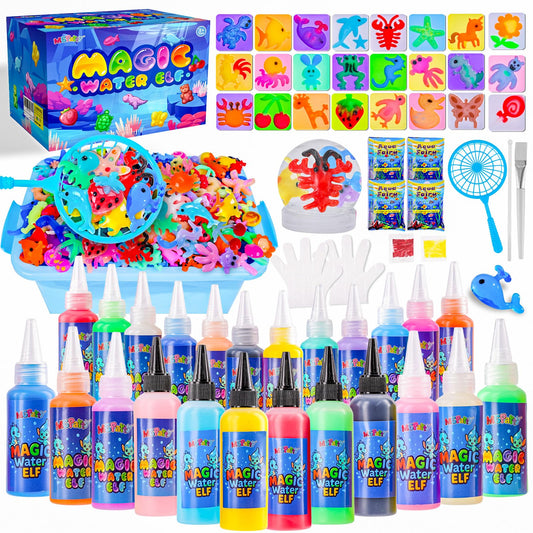 MGparty Magic Water Elf Kit colors for imaginative play with vibrant gels