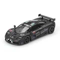 MGT00870 diecast McLaren F1 GTR weathered side profile, great for diorama scenes.
