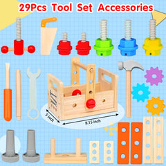 Mgtfbg Kids Tool Set blocks and gears spark creative model making in kids.