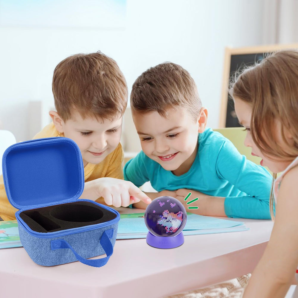 MGZNMTY inner sponge tray cushions the Bitzee Ball against bumps and scratches.