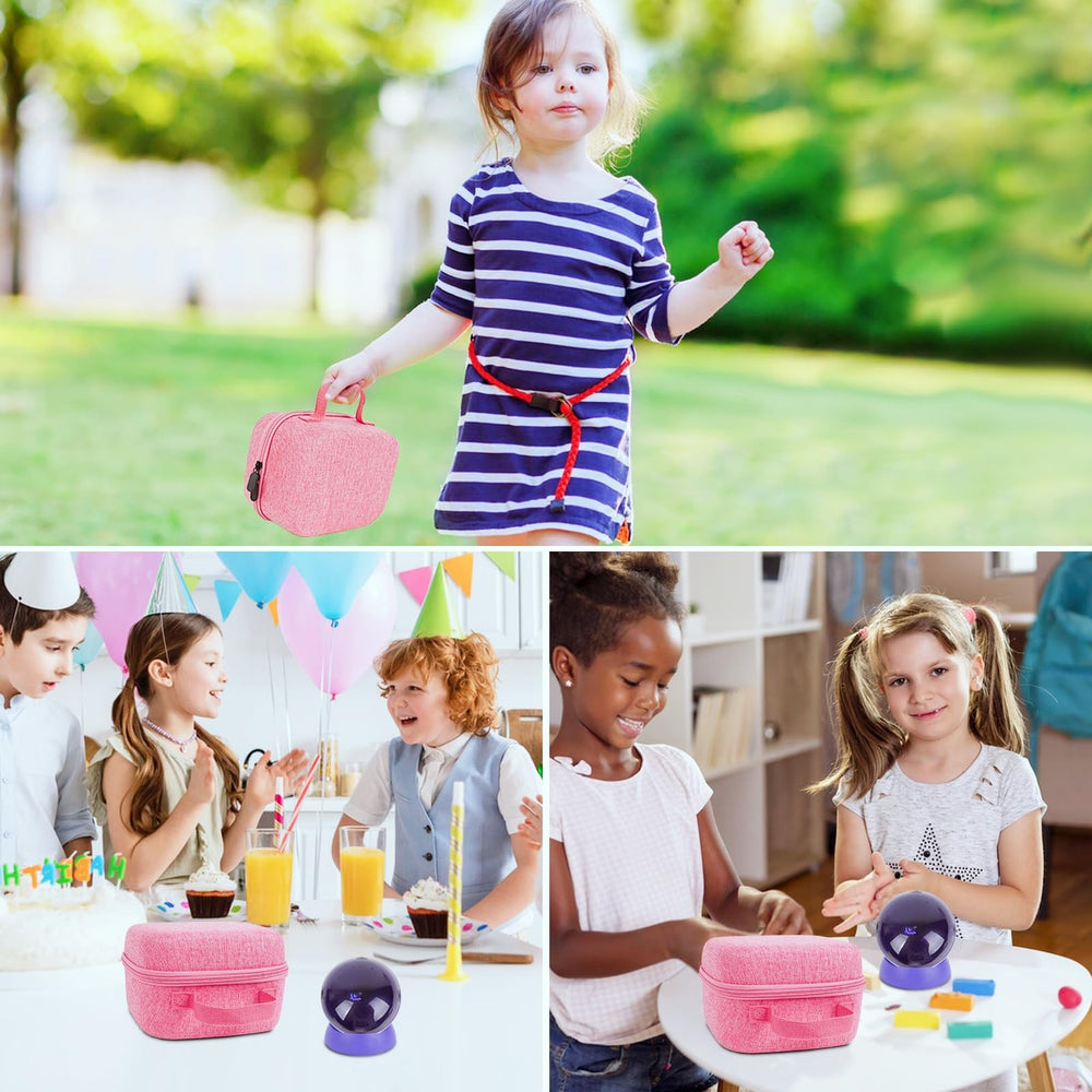 MGZNMTY pink-finish travel case adds a cute organized home