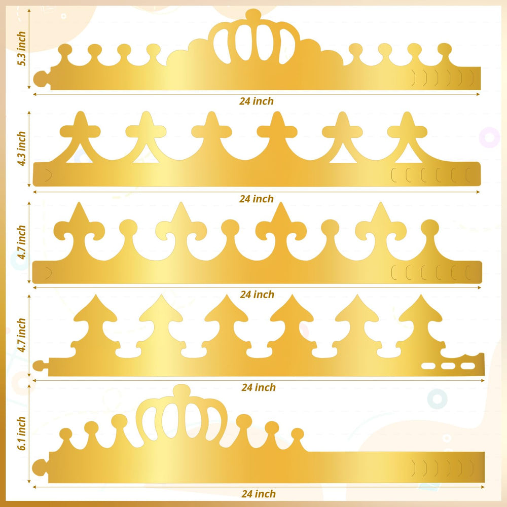 MGZTTHW back-to-school princess crowns for classroom activities