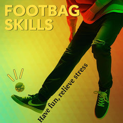 Mia Jewel footbag soft-cotton-cover feels gentle to touch.