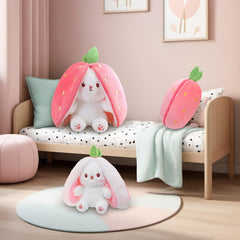 MIAODAM bunny seven-inch size ideal for small hands and travel.