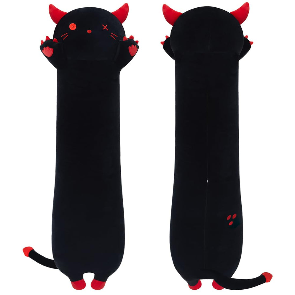MIAOHAHA demon toy pillow with a long body, ideal for hugs.