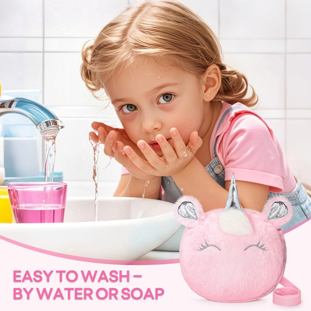 Mibasies blush for kids—soft pigment ideal for dress-up sessions.