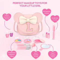 Mibasies cosmetic brushes, soft bristles designed for delicate young skin.