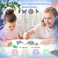 Micaracy Diamond Art Kit suncatcher showing colorful light reflections