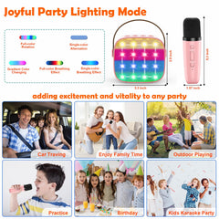 MicQutr Bluetooth quick connection lets kids start singing in seconds.