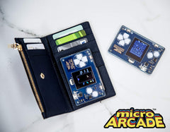 Micro Arcade Pacman Multi pocket demo demonstrates hundreds of levels in a tiny device.