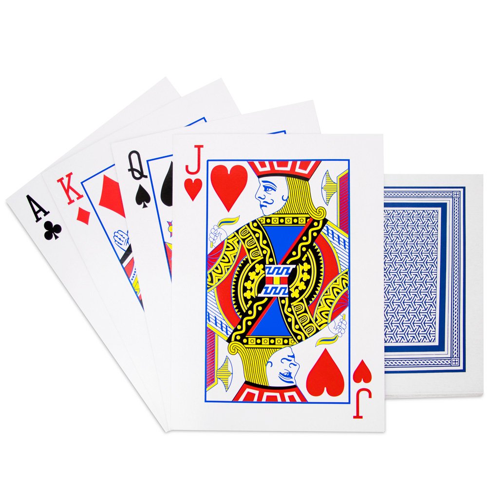 Midway Monsters oversized cards spread wide for clear visibility