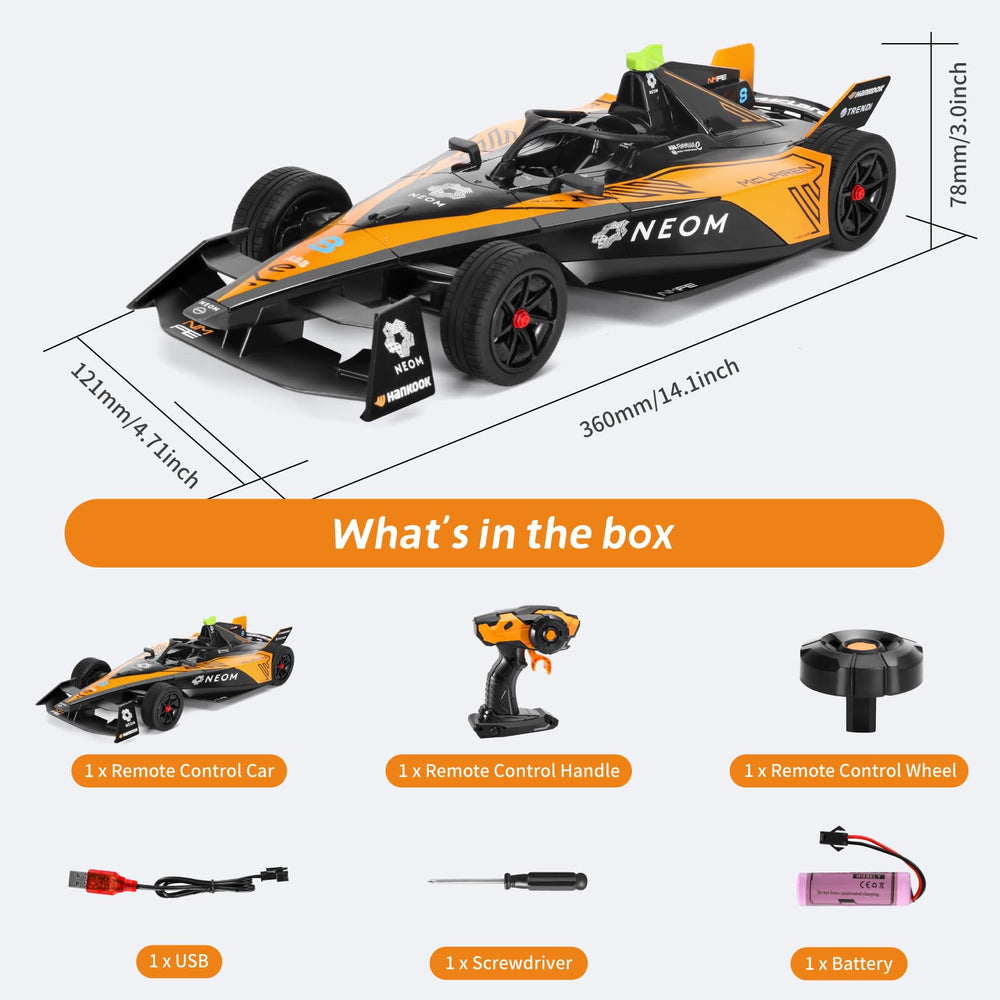 MIEBELY ABS construction withstands indoor and outdoor racing.