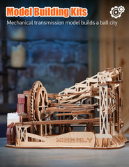 MIEBELY instruction manual with numbered pieces for quick progress