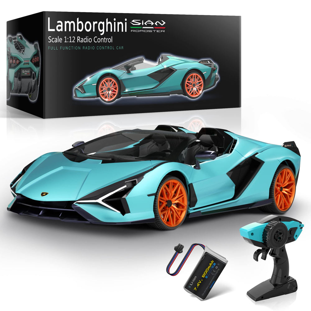 MIEBELY Lamborghini RC car packaging gift-ready appeals as a premium present.