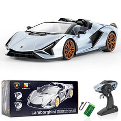 MIEBELY Lamborghini RC car boxed packaging and gift-ready appeal.