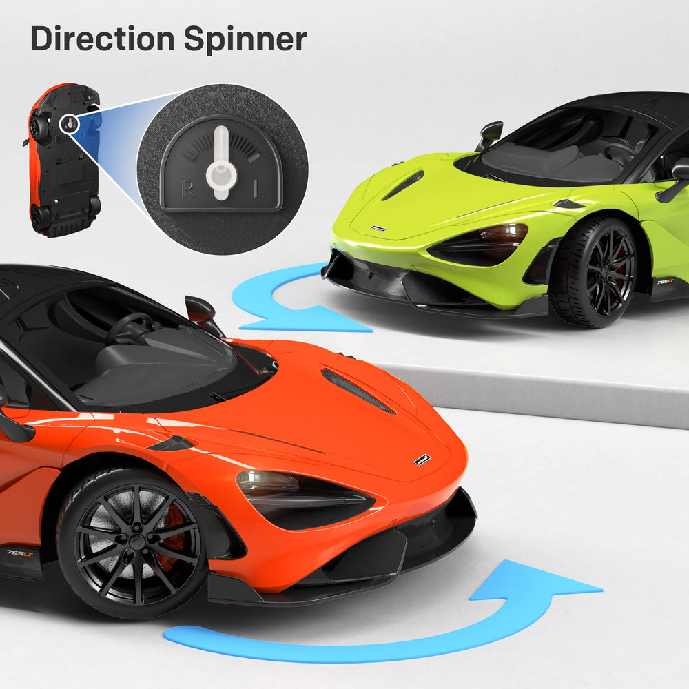 MIEBELY McLaren 765LT side profile highlights aero design