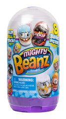 Mighty Beanz Slam Pack 8 Pack unboxing action as the Pod bursts open.