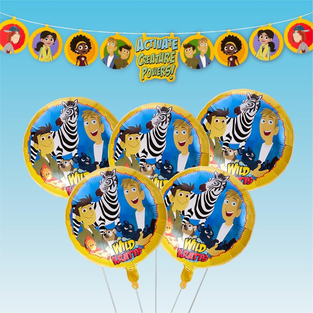 Mighty Mojo Wild Kratts balloons add color and fun