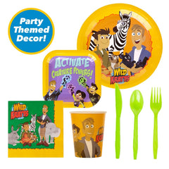 Mighty Mojo Wild Kratts napkins for quick cleanups