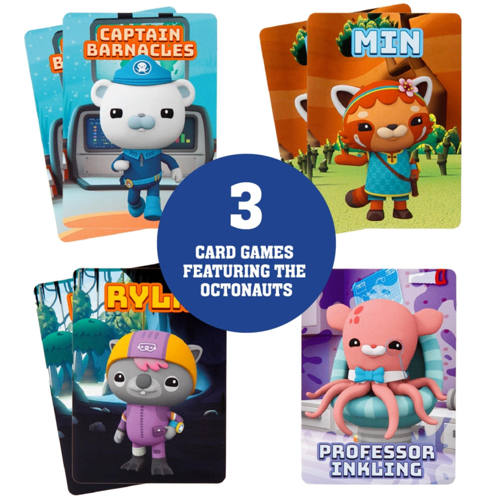 Mighty Mojo Octonauts Old Maid card game adds suspenseful fun for kids.