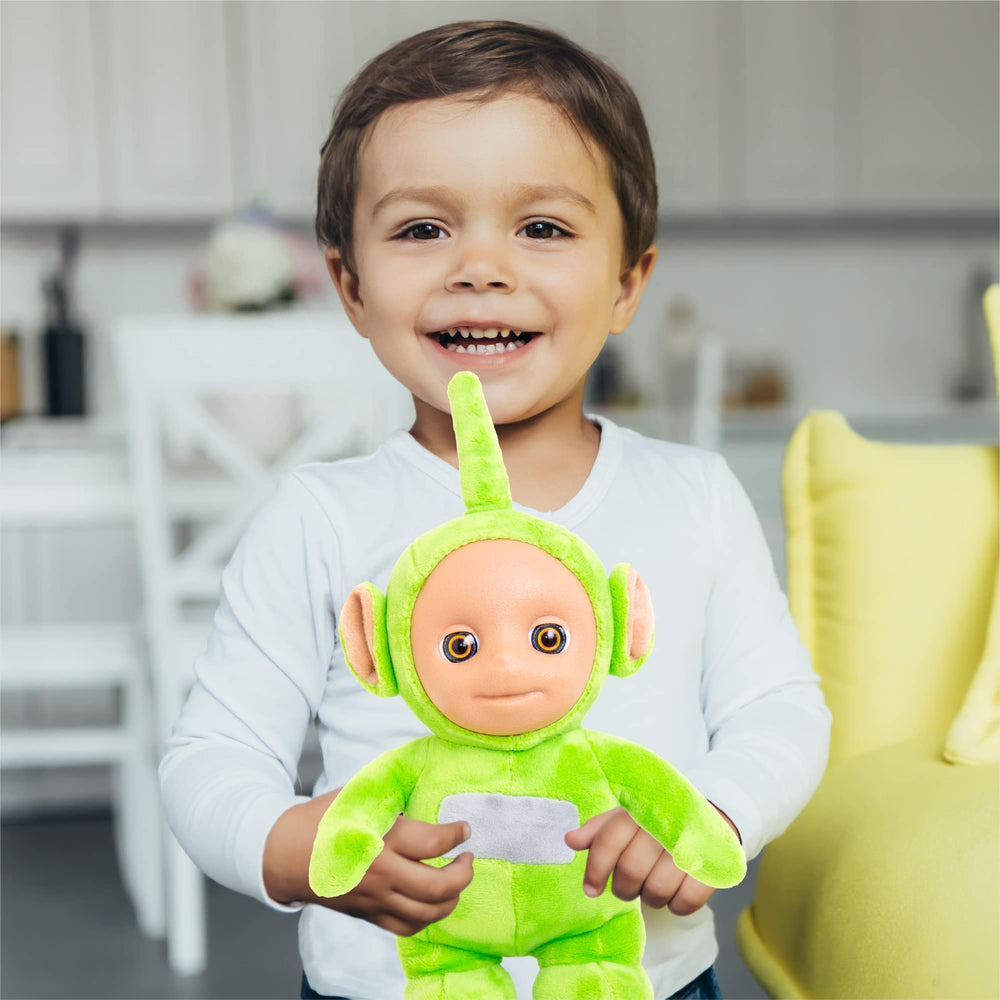 Mighty Mojo Teletubbies phrases demo plush showcases over ten show lines