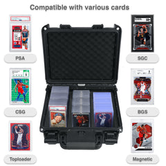 Migitec card storage box rugged hard-shell exterior ready for travel.