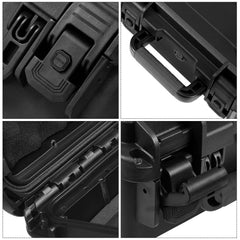 Migitec lockable case with side holes for added security.