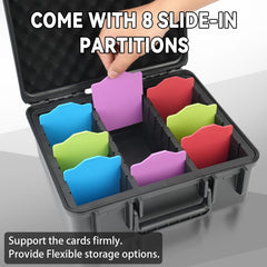Migitec Toploader Storage Box durable shell resists impact and moisture.
