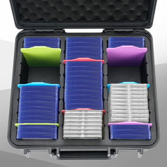 Migitec Toploader Storage Box portable design for easy transport to events.