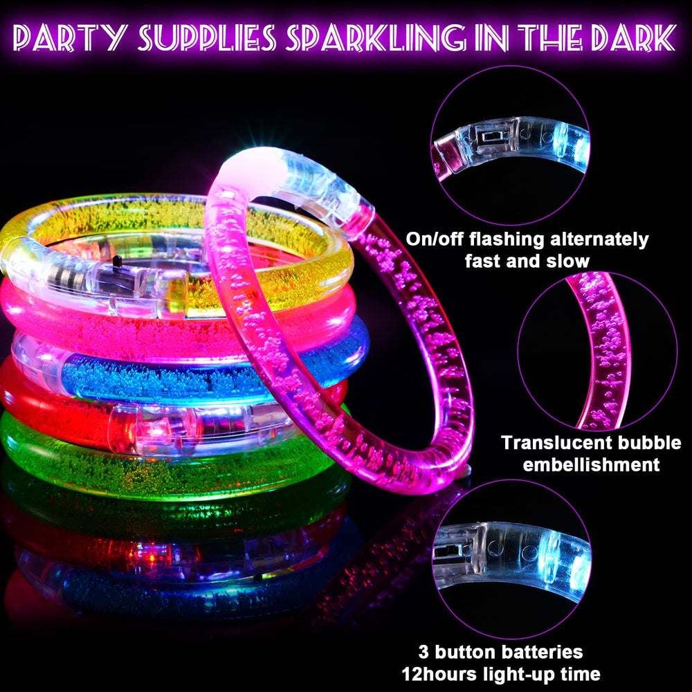 Mikulala LED light module detached for versatile wear and quick color-change options.