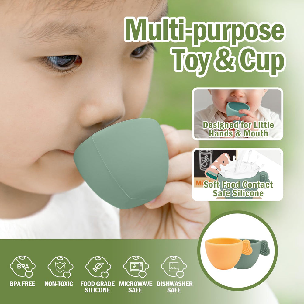 MILEFUN sugar cubes and tea bags for counting and sequencing in play