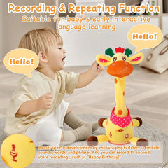 MILEGI recording and repeat feature captures child words for laughter.