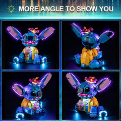 Mililier Stitch 43249 LED kit shows detailed assembly steps