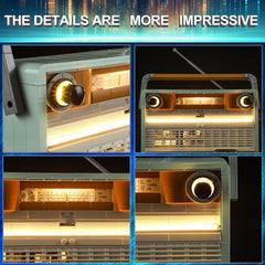 Mililier LED kit battery power option for portable display.