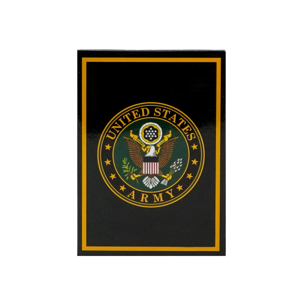 Military Gift Shop Army playing cards back design featuring full color logo