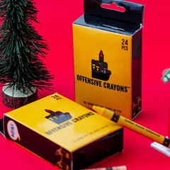 MilkToast Offensive Crayons ideal as office gag gifts during gift exchanges