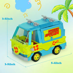Millionspring adventure van with dreamy yellow and blue color scheme.