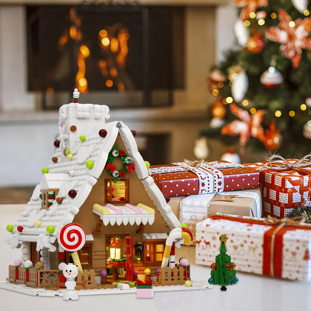 Millionspring interior details like fireplace and Christmas tree add cozy charm.