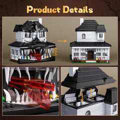 Interior exposed for imaginative play with Millionspring Monster House