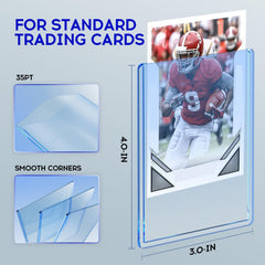 MILTNK hard sleeve opening is easy to insert or remove cards.