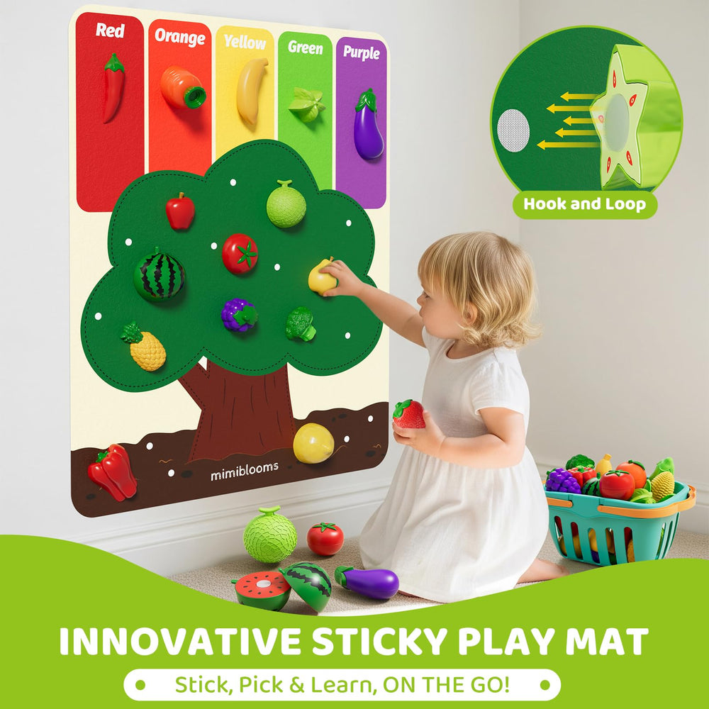 Mimiblooms realistic fruits highlight fresh-slice play experiences.