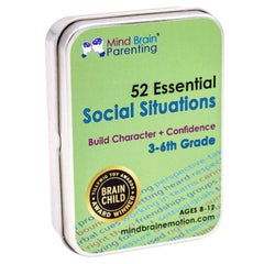 Mind Brain Emotion 52 Essential Social Situations deck cover boosts classroom engagement.